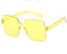 Yellow Stylish Women Sunglasses