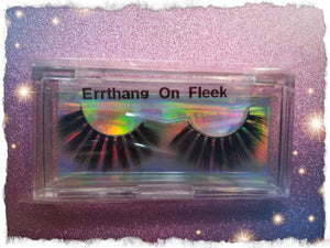 (Errthang Fleek) 3D False Mink Lashes 22mm