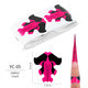 100Pcs Butterfly Fish Shaped Nail Forms